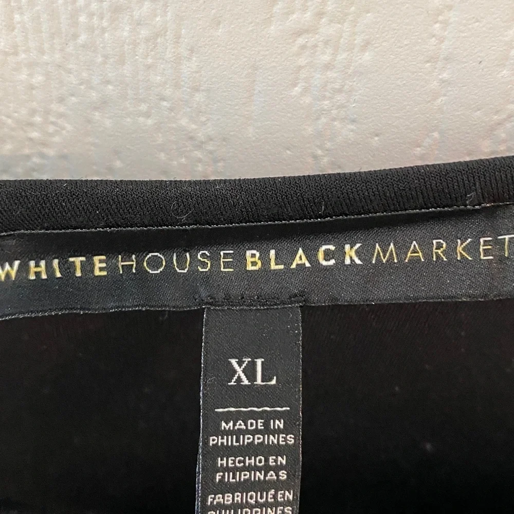 White House Black Market Black Keyhole Jumpsuit - Picture 4 of 7